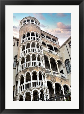 Framed Scala Contarini del Bovolo #1 Print