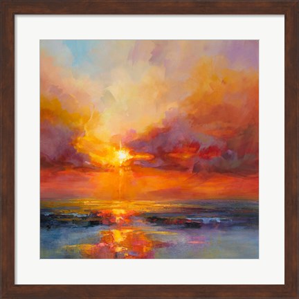 Framed Evening Sparkle Print