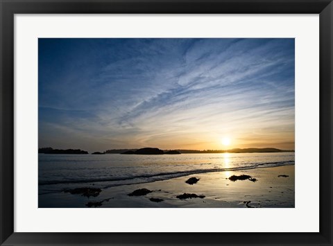 Framed Golden Sunset Print