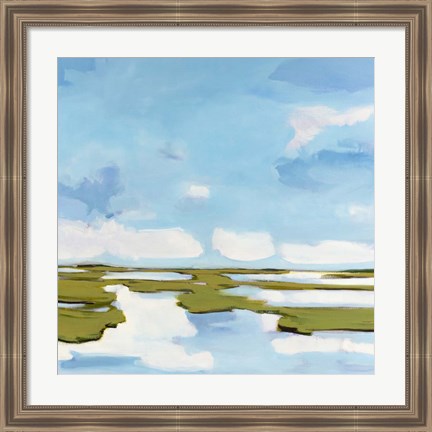 Framed Clouds Illusion Print