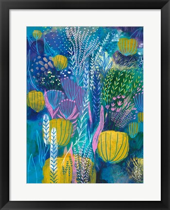 Framed Sea Life Print