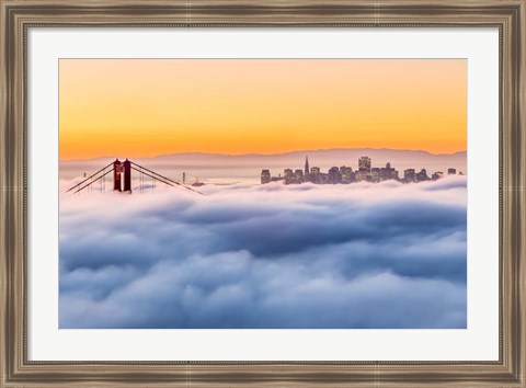 Framed Morning Fog Print