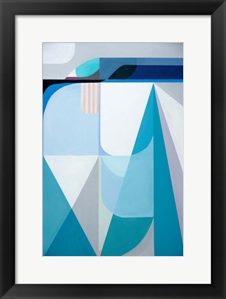 Framed Frozen Shores Print