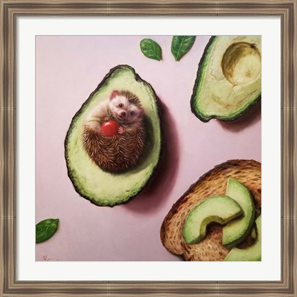 Framed Avocado Toast Print