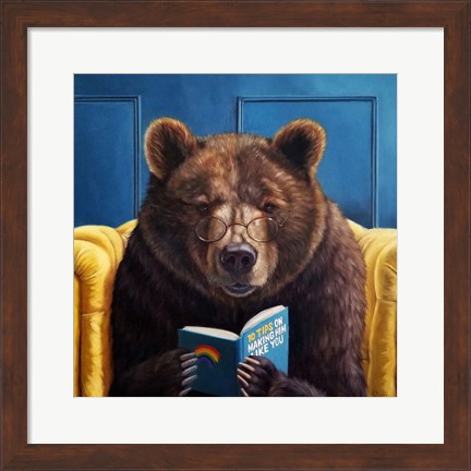 Framed Bear Trap Print