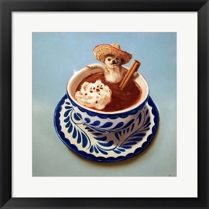 Framed Mexican Hot Chocolate Print