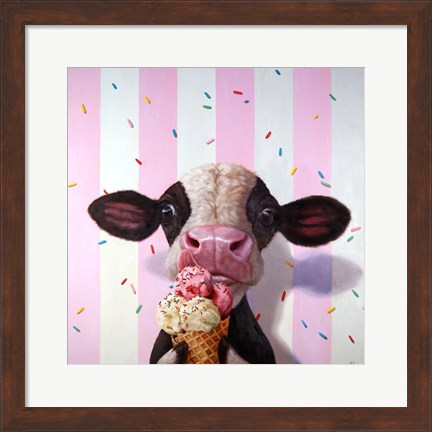 Framed Mooo-Licious Print