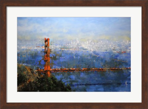 Framed Golden Gate Afternoon Print