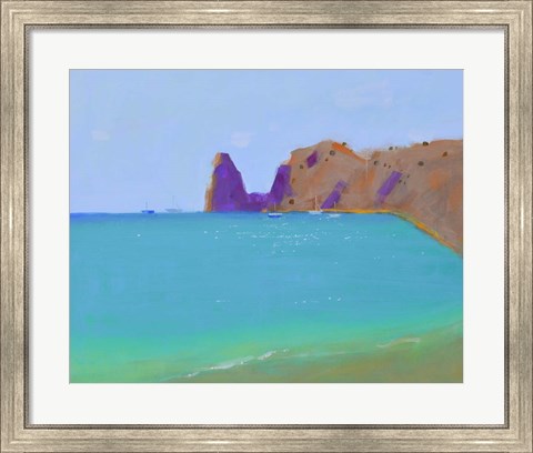 Framed Seaside Print