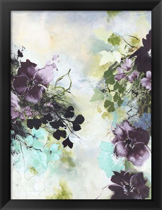 Framed Flower Blush 2 Print