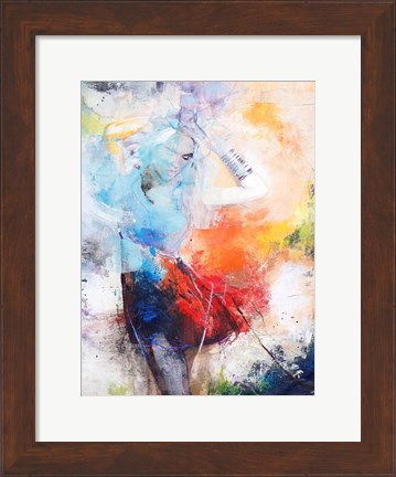 Framed She Dances Print