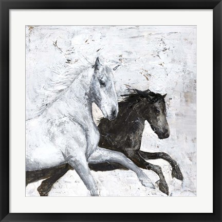 Framed Wild Horse 2 Print