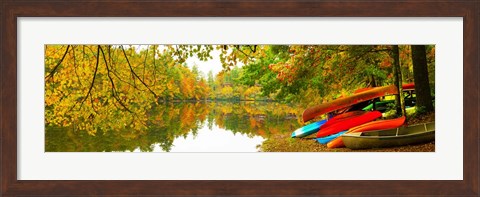 Framed Autumn Fleet Print