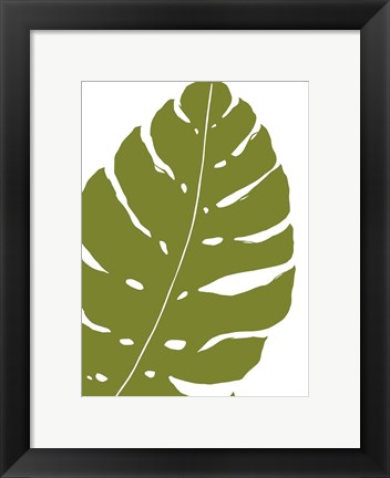 Framed Monstera Print