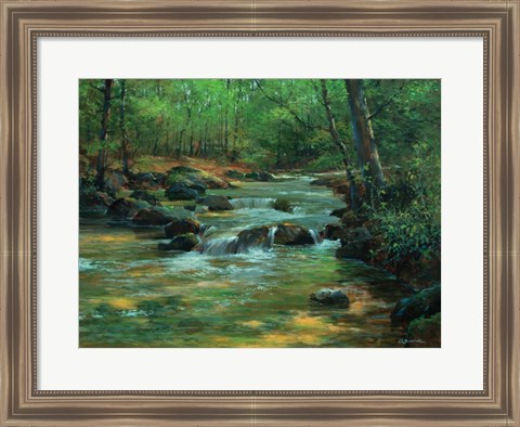 Framed Davidson River Print