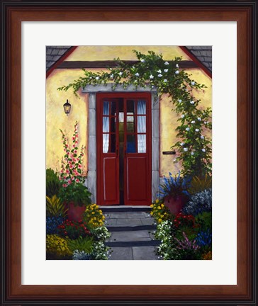 Framed Welcoming Doors Print