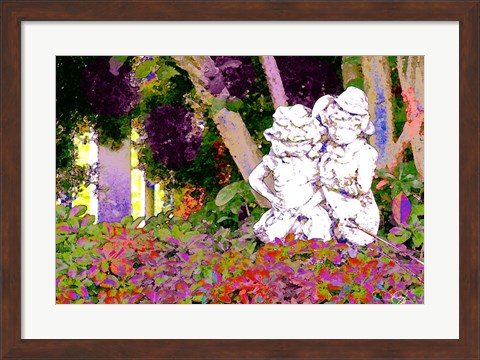 Framed Garden III Print