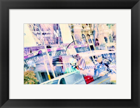 Framed Bus Rides 284 Print