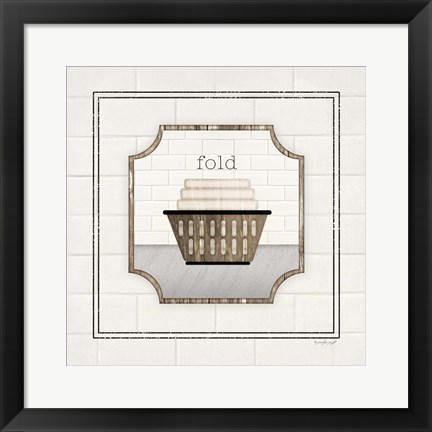 Framed Fold Print