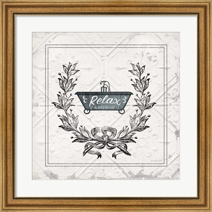 Framed Relax Print