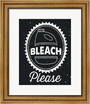 Framed Bleach Please Print