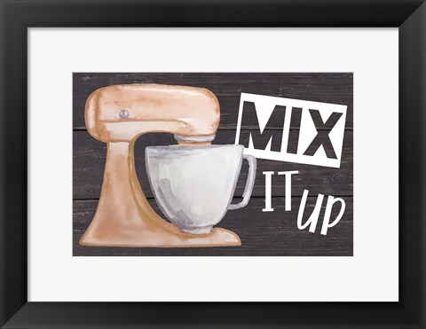 Framed Mix It Up Print