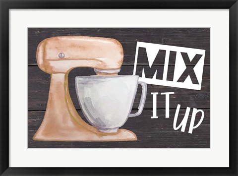 Framed Mix It Up Print