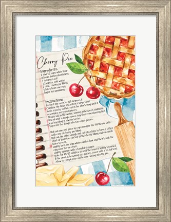 Framed Cherry Pie Print