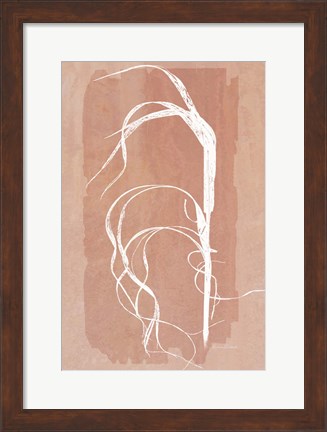 Framed Fall Grasses No. 2 Print