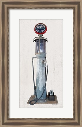 Framed Vintage Fuel No. 2 Print