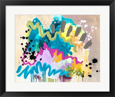 Framed Abstract V Print