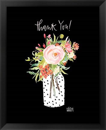 Framed Thank You Print