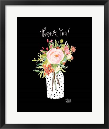 Framed Thank You Print