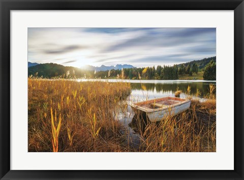 Framed At the Lake Print