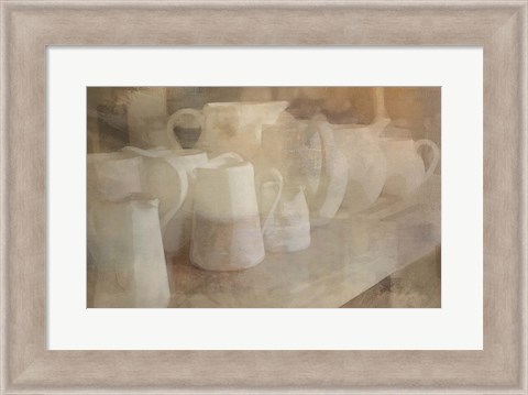 Framed Neutral Vessels Print