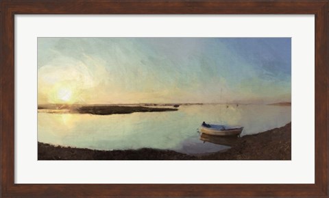 Framed Shingle Beach Print