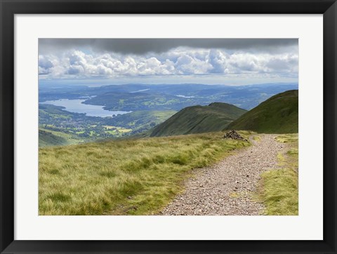 Framed Green Overlook Print