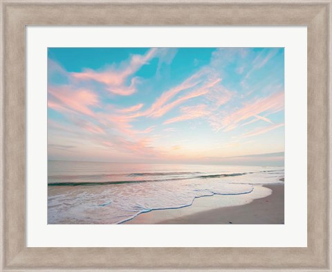 Framed Cotton Candy Sky Print