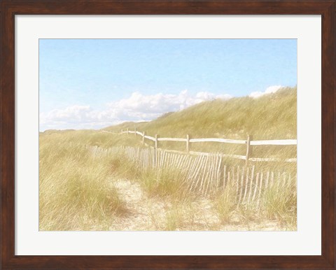 Framed Seagrass Dunes Print