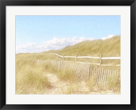 Framed Seagrass Dunes Print