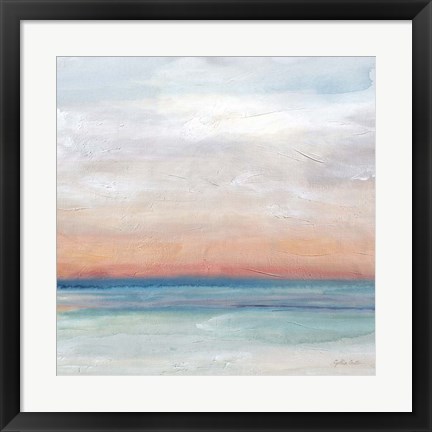 Framed Serene Scene Bright II Print