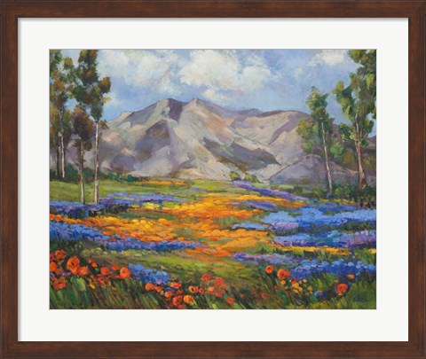 Framed Carmel Spring Print