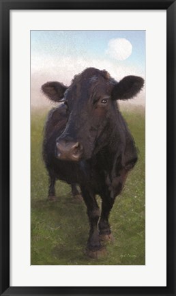 Framed Funky Cow II Print