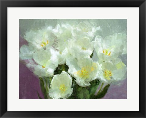 Framed Sunlit Tulips Print