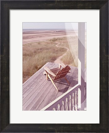 Framed Hamptons House Print