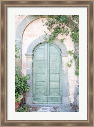 Framed Venice Doorway Light Print
