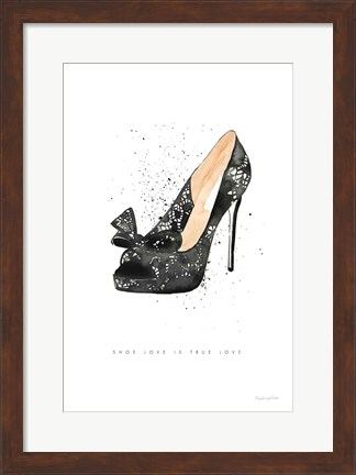 Framed Stiletto Style IV Print