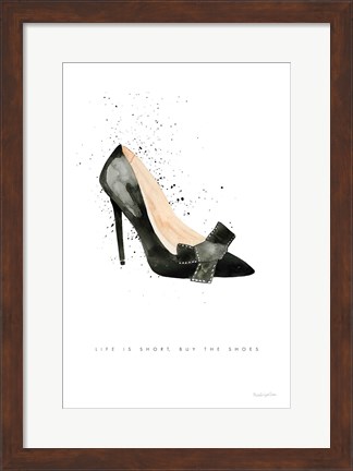 Framed Stiletto Style III Print