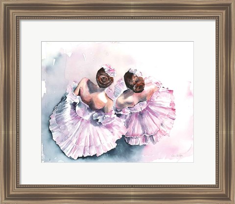 Framed Ballet III Print