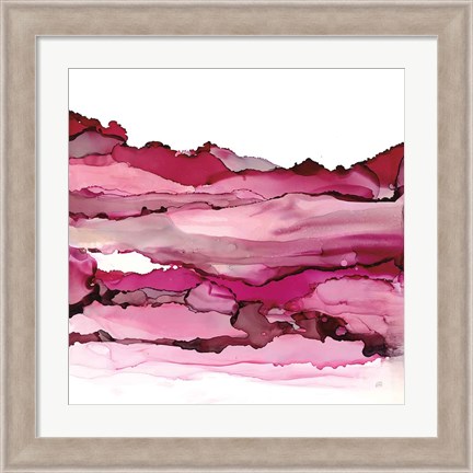 Framed Pinkscape II Print